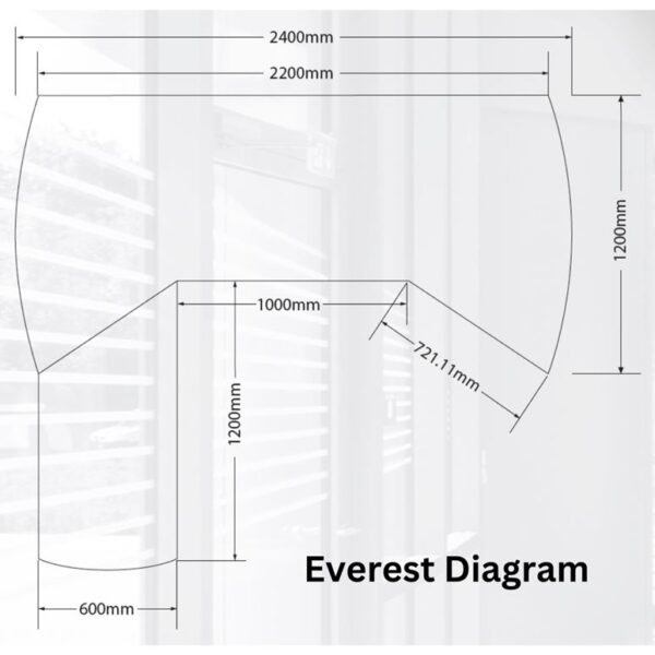 Everest Executive Desk - Image 3